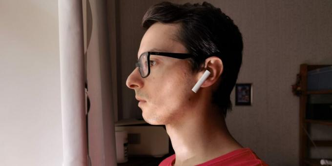 Mi True Wireless Earphones 2 i ørerne