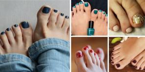 Hvordan man laver en trendy pedicure: Trends efterår-vinter 2017/2018