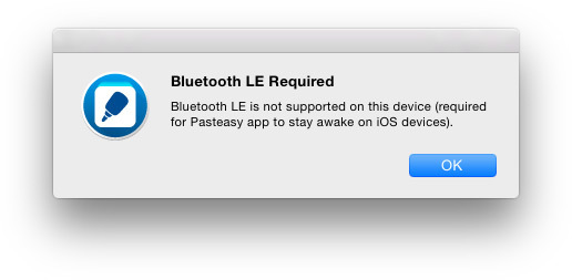 Pasteasy til OS X
