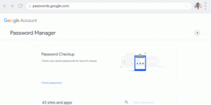 I Google kan du kontrollere sikkerheden af ​​adgangskoder