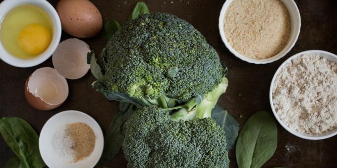 koteletter med broccoli: Ingredienser