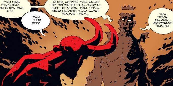 Hellboy: Hellboy ligner et monster