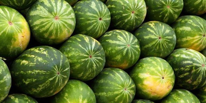Køb en vandmelon på det rigtige tidspunkt af året