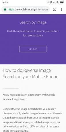 Hvordan at finde en lignende billede på din smartphone med Android eller iOS: Søg gennem tjeneste Søg med billeder