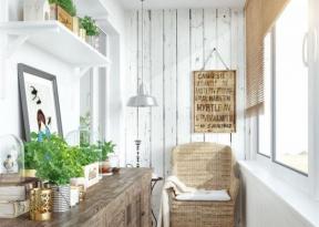 6 måder at gøre en lille balkon mest foretrukne sted i lejligheden