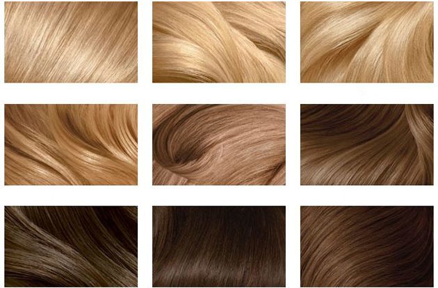 Sådan farve dit hår: Hår farvepalet