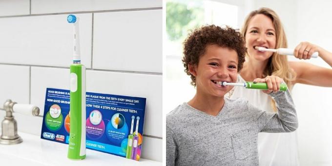 elektriske tandbørster: Braun Oral-B Junior