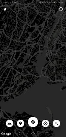 Cartogram - tapet til Android på Google Maps baseret på