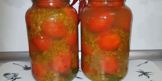 Opskrifter: Marinerede tomater med peber og gulerod