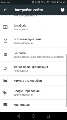 I Chrome til Android har optrådt adblocker