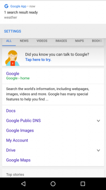 Google-søgning til Android er nu en særlig tilstand til offline
