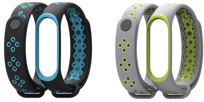 Tofarvet sport strap Xiaomi Mi Band 3