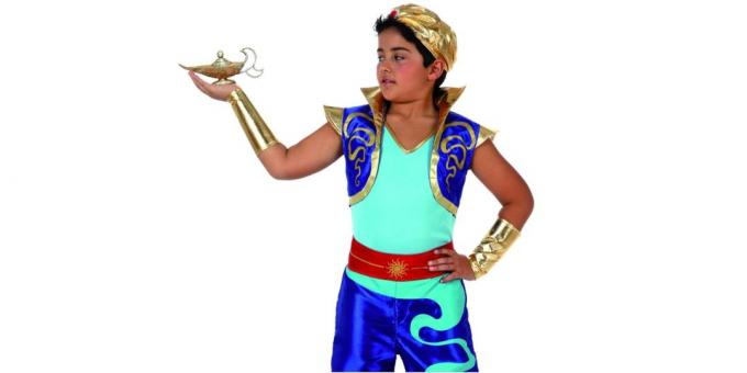Nytår kostumer til børn: Aladdin
