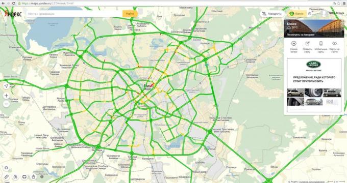 I Minsk, ingen trafikpropper!