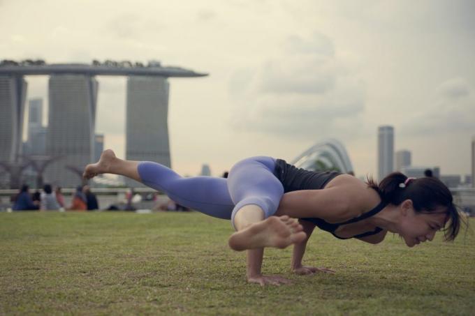 sport forkølelse: Yoga