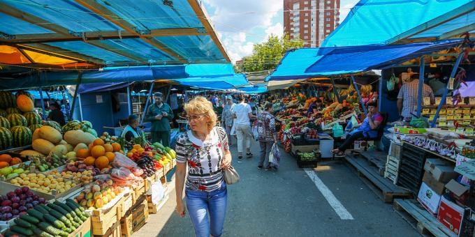 Hvor skal man hen i Yekaterinburg: Shartash-markedet