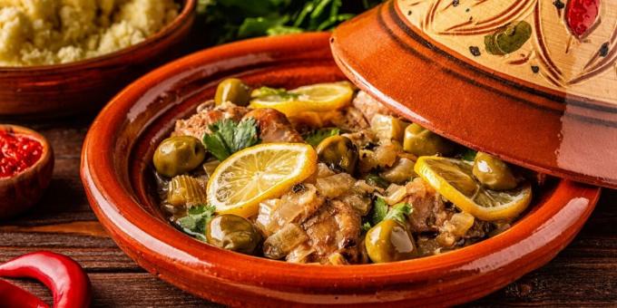 Marokkansk kylling tagine