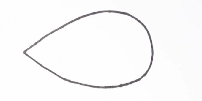Sådan tegner du en mus: skildrer torsoen 