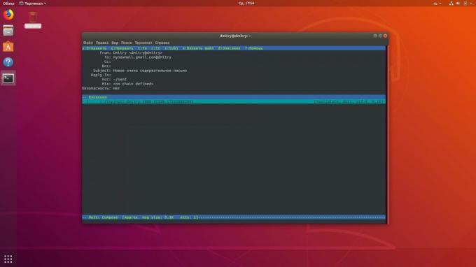 Linux terminal giver dig mulighed for at læse e-mail
