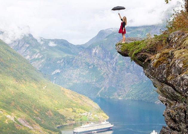 smukke steder på kloden: Norge