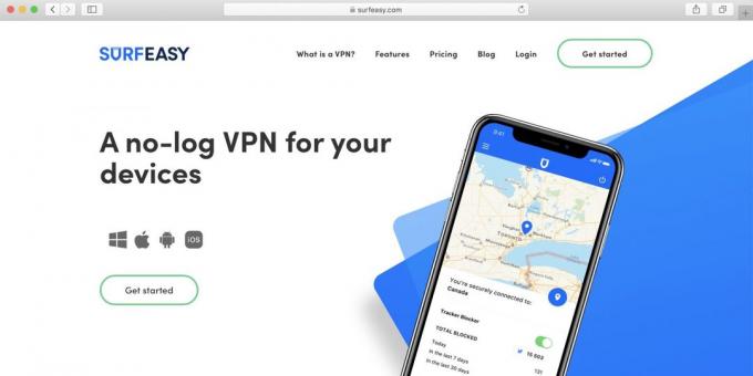 Bedste gratis VPN til pc, Android, iPhone - SurfEasy