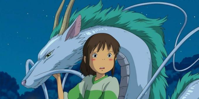 Dragon Cartoons: Spirited Away