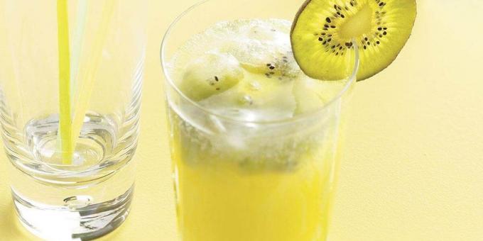 Lemonade med kiwi