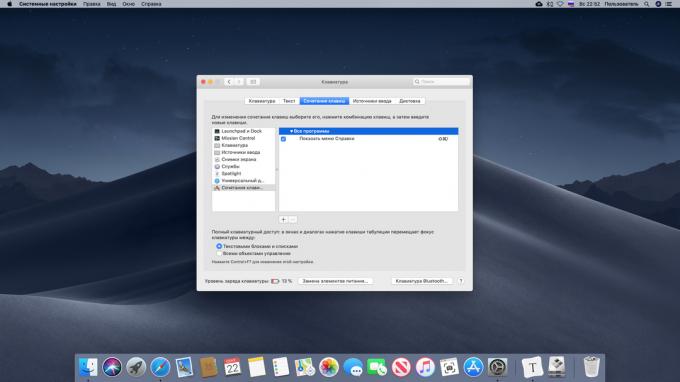 Konfiguration af Mac: dine egne tastaturgenveje