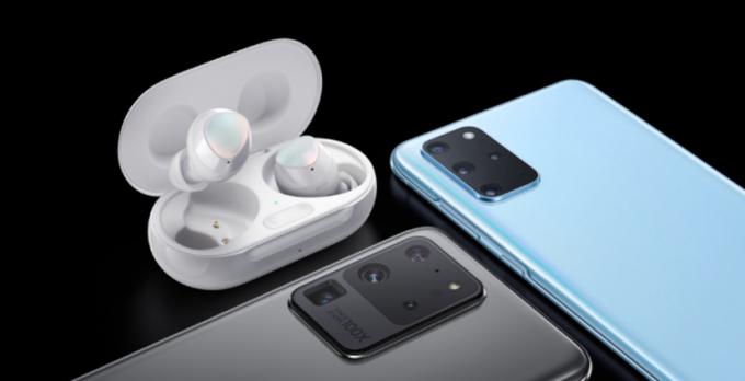 Galaxy Buds + hovedtelefoner