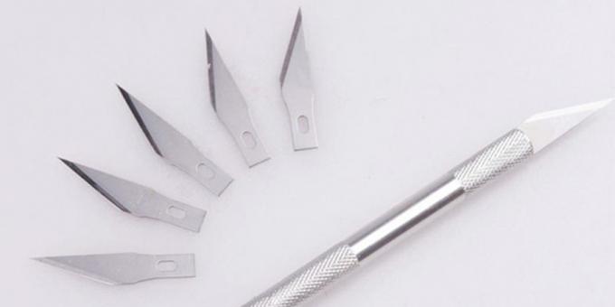 100 fedeste ting billigere $ 100 kniv-skalpel