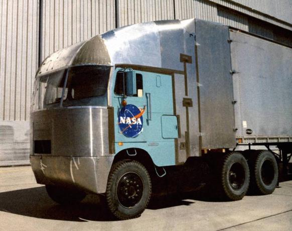 Cool biler NASA: aerodynamisk lastbil