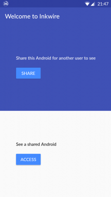 Inkwire vise din skærm af Android-smartphone til andre brugere
