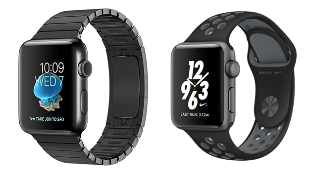 Apple Watch Serie 2 og Apple Watch Nike +