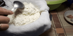 Hvordan laver hjemmelavet hytteost fra mælk eller yoghurt. 6 enkle måder