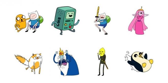 Klistermærker: Adventure Time