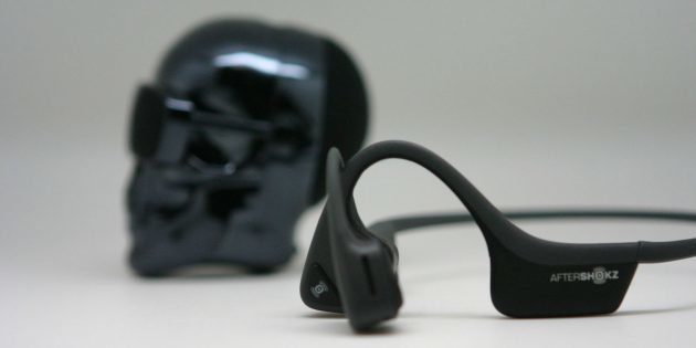 Hovedtelefoner med en knogle ledningsforstyrrelser lyd AfterShokz Trekz Air
