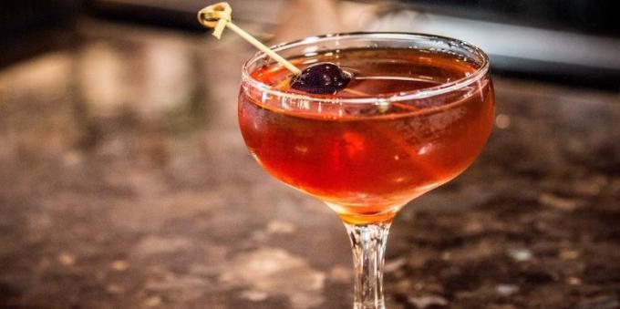 Cocktails med whisky: Manhattan