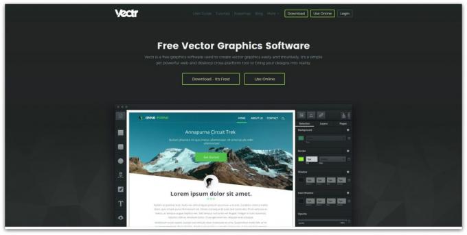 Gratis vektor redaktører: VECTR
