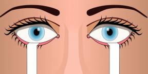 Tørre øjne syndrom: 7 grunde og fremgangsmåder til behandling