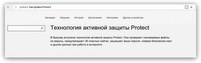 Yandex Browser Sikkerhed