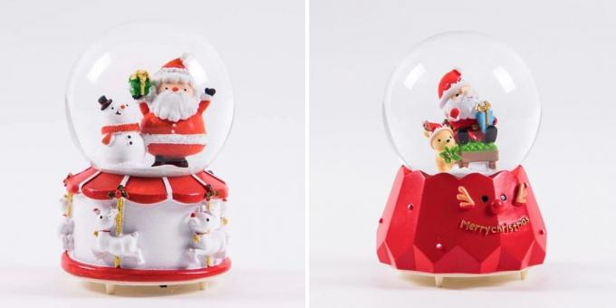 Produkter med AliExpress, hvilket vil bidrage til at skabe en julestemning: Nytårsdag bold
