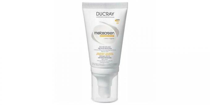 Den bedste solcreme: Solcreme Cream Ducray Melascreen