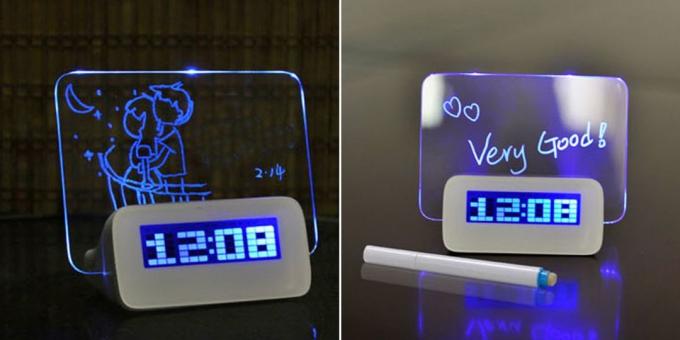 Smart alarm: med LED-panel