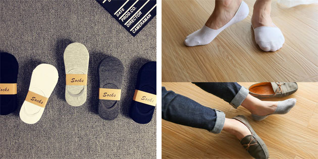Smukke sokker: mænds bomuld strømper Sledkov