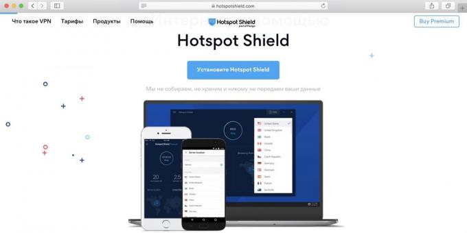 Bedste gratis VPN til PC, Android og iPhone - Hotspot Shield