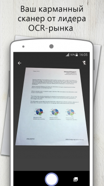ABBYY FineScanner - en fremragende scanner til Android