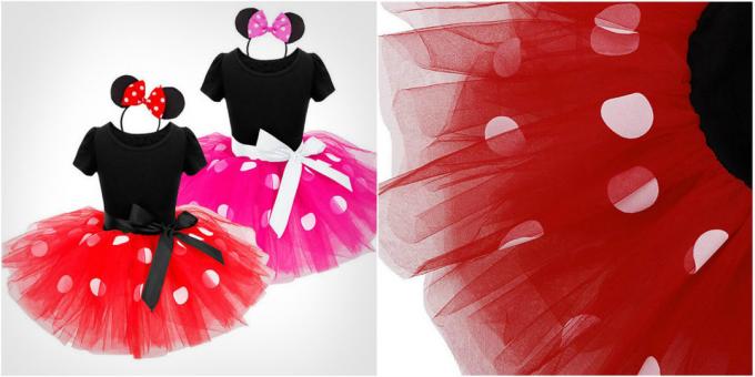 Jul kostumer til piger: Minnie Mouse kostume