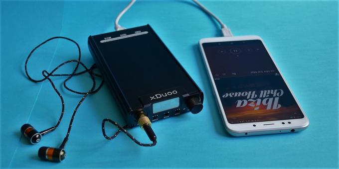 xDuoo XD-05: forbindelse til din smartphone