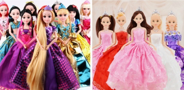 Gaver til piger: Doll prinsesse