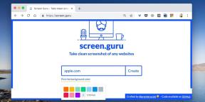 Screen Guru - en gratis service til at oprette skærmbilleder af webside links